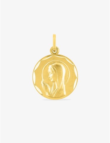 Médaille Vierge en or jaune 375 ‰